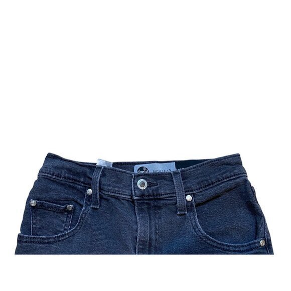 Levis SilverTab Mom Jeans Womens W26 Charcoal Denim Relaxed Fit Mid-Rise - Picture 6 of 9